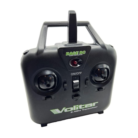 Plastiflex Co Rage RC  2.4Ghz 4 Channel Volitar Transmitter for Radios Accessories RGR6036